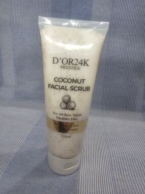 Coconut Facial Scrub - White